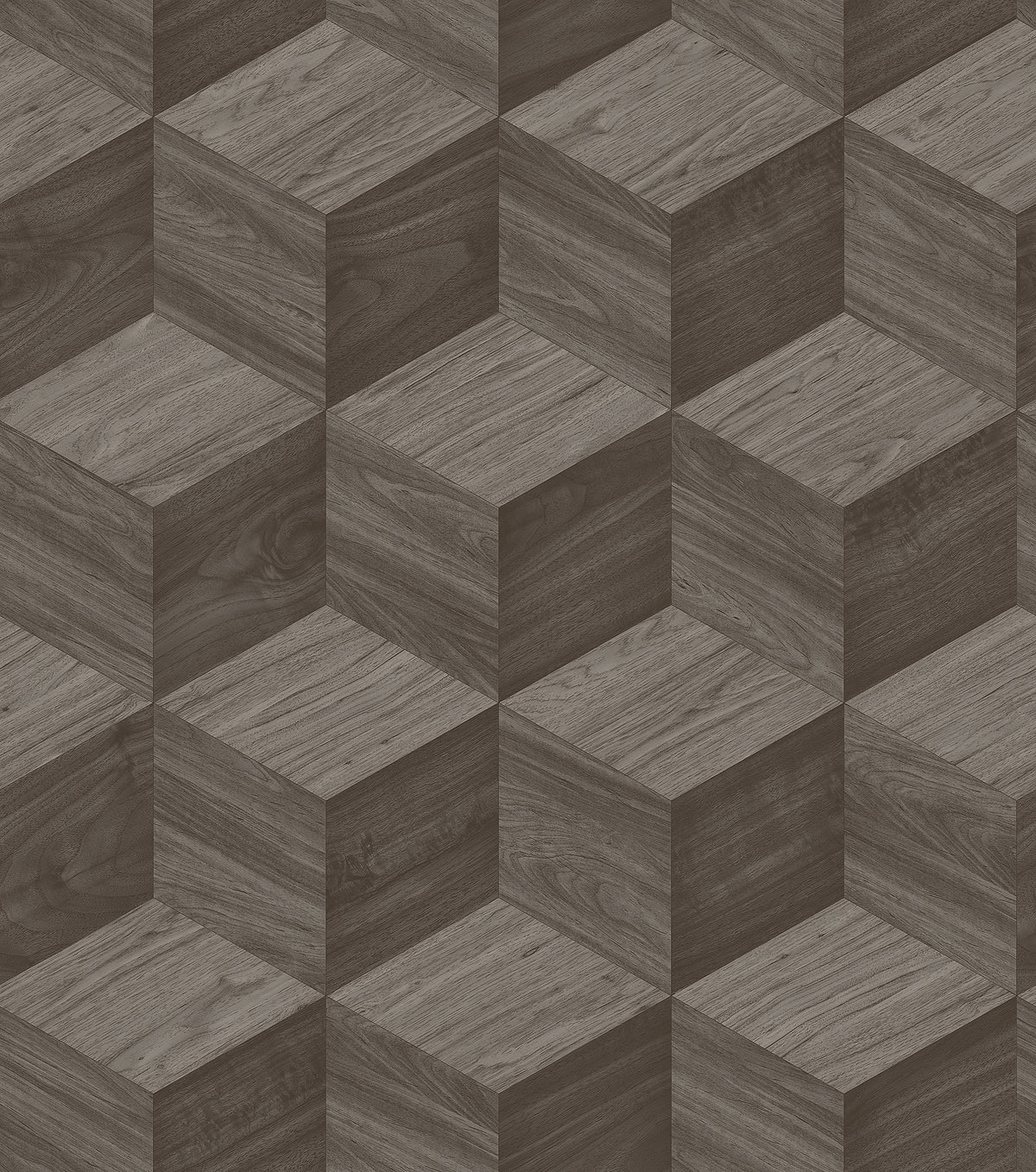 Veer Decor Woodgrain Grid Grey Wallpaper 8388-AI3
