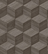 Veer Decor Woodgrain Grid Grey Wallpaper 8388-AI3
