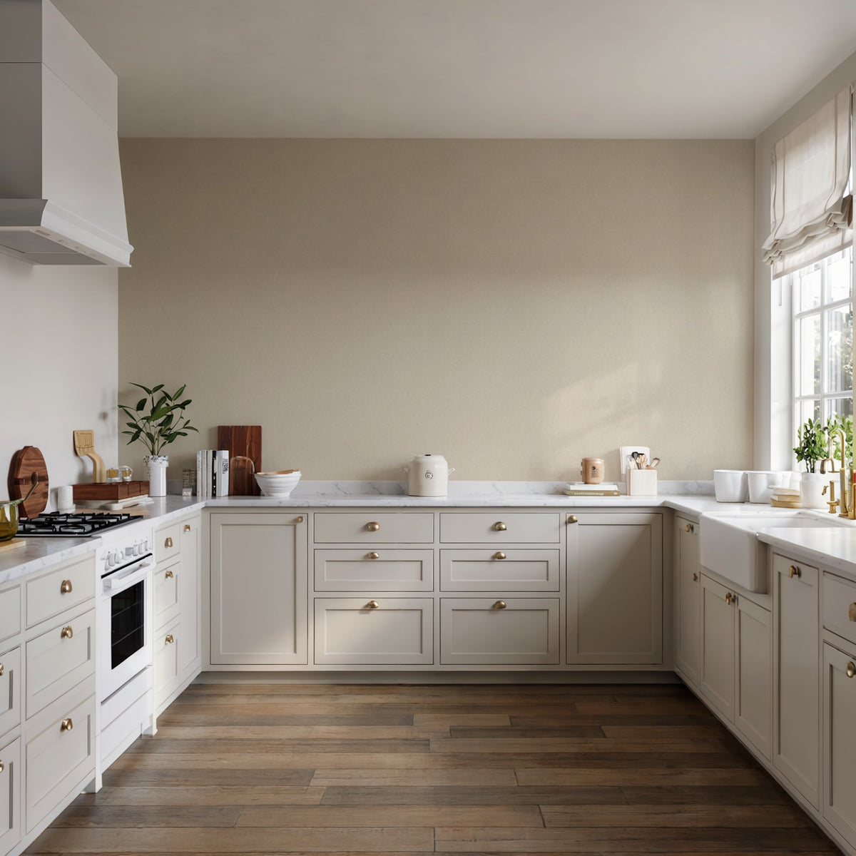 Veer Decor Pressed Woodwork Cream Wallpaper 8388-AJ1