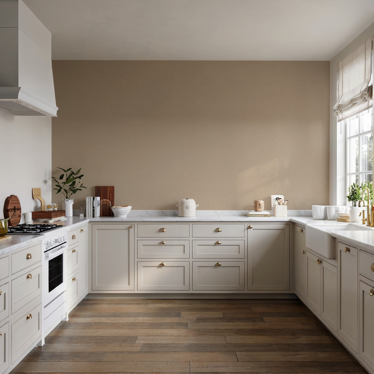 Veer Decor Pressed Woodwork Tan Wallpaper 8388-AJ3