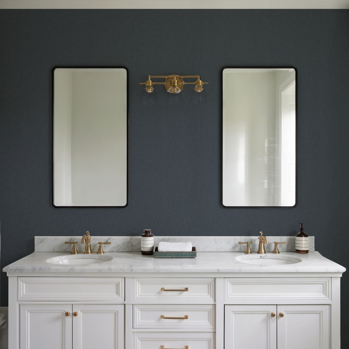 Veer Decor Pressed Woodwork Blue Wallpaper 8388-AJ5