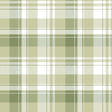 Galerie Blooming Garden Check Plaid Green Wallpaper 8388