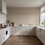 Veer Decor Embroidered Palm Beige Wallpaper 8389-AA2