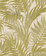 Veer Decor Embroidered Palm Sage Wallpaper 8389-AA4