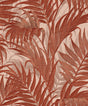 Veer Decor Embroidered Palm Red Wallpaper 8389-AA7