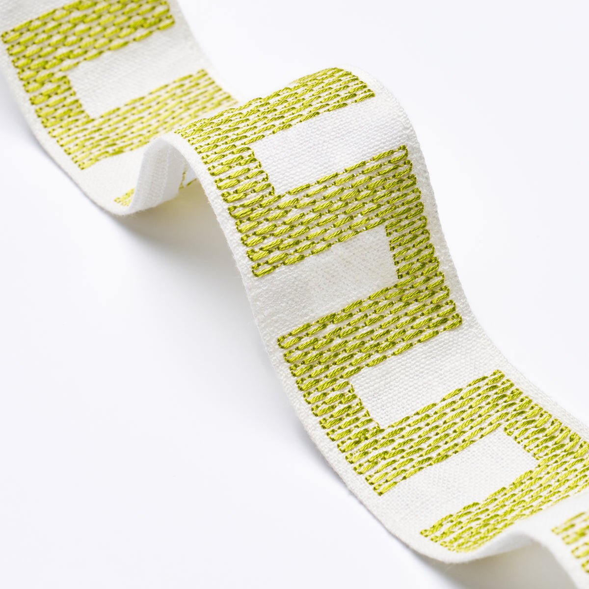 Schumacher 83921 MATRIX TAPE NARROW in LEAF Trim - PERENNIAL