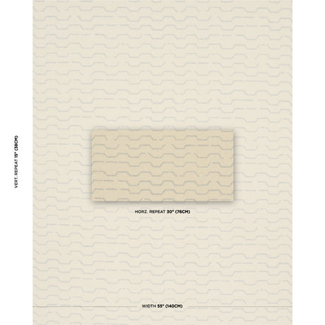 Schumacher Patek Wool Bouclé Ivory Fabric - Eade's Wallpaper