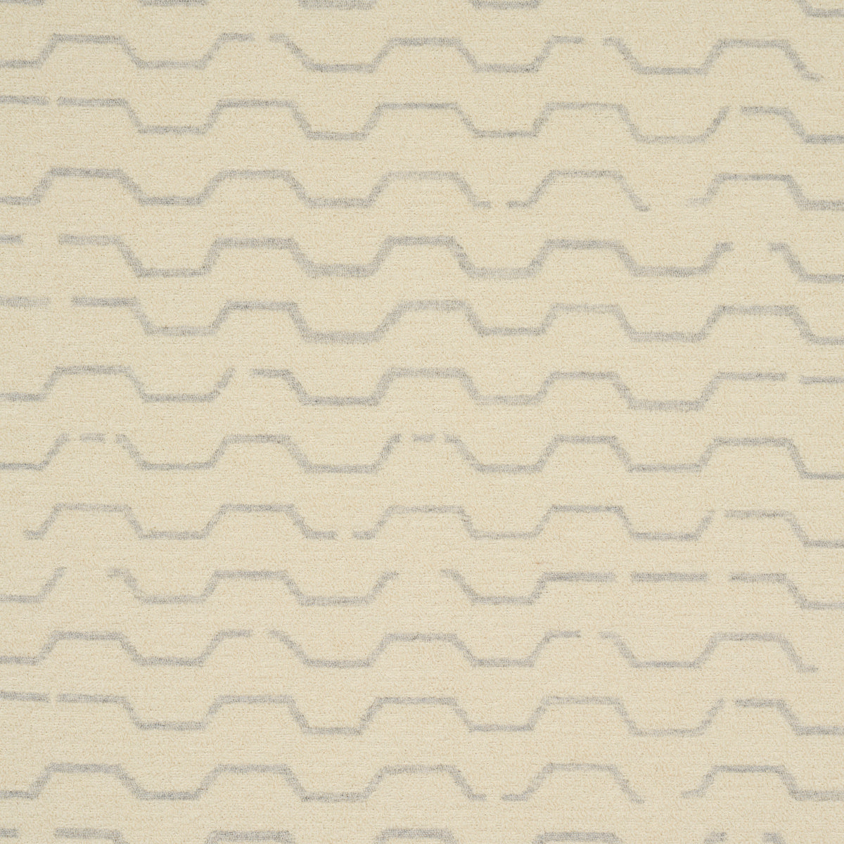 Schumacher Patek Wool Bouclé Ivory Fabric - Eade's Wallpaper