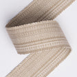 Schumacher 83940 COTTON STRIÃ‰ TAPE MEDIUM in SAND Trim - PA