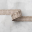 Schumacher 83951 COTTON STRIÃ‰ TAPE NARROW in SAND Trim - PA