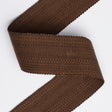 Schumacher 83960 COTTON STRIÃ‰ TAPE WIDE in CHESTNUT Trim - 