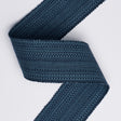 Schumacher 83962 COTTON STRIÃ‰ TAPE WIDE in INDIGO Trim - PA