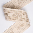 Schumacher 83981 NAEL LINEN COTTON TAPE in OYSTER Trim - PAT
