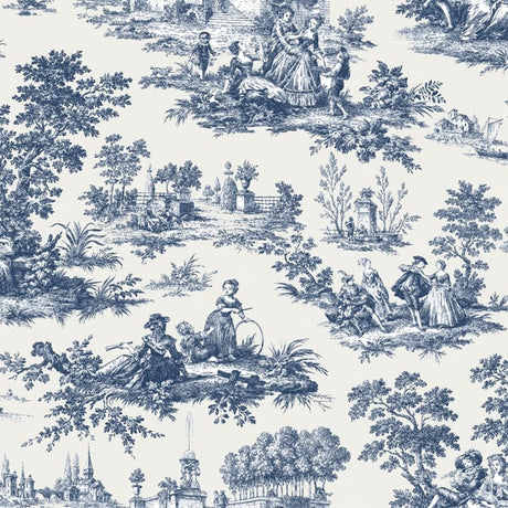 Galerie 84043 Blue Paesaggio Barocco - Eade's Wallpaper