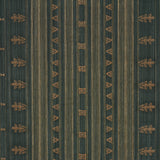 Schumacher Nima Embroidered Cotton Linen Jungle Green Fabric - Eade's Wallpaper