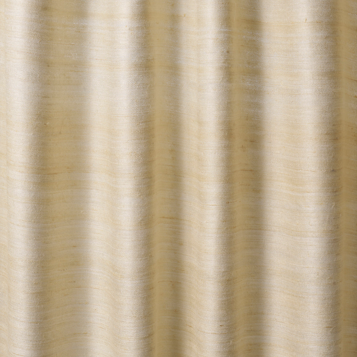 Schumacher Amir Handwoven Silk Casement Oyster Fabric