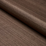 Schumacher Amir Handwoven Silk Casement Walnut Fabric