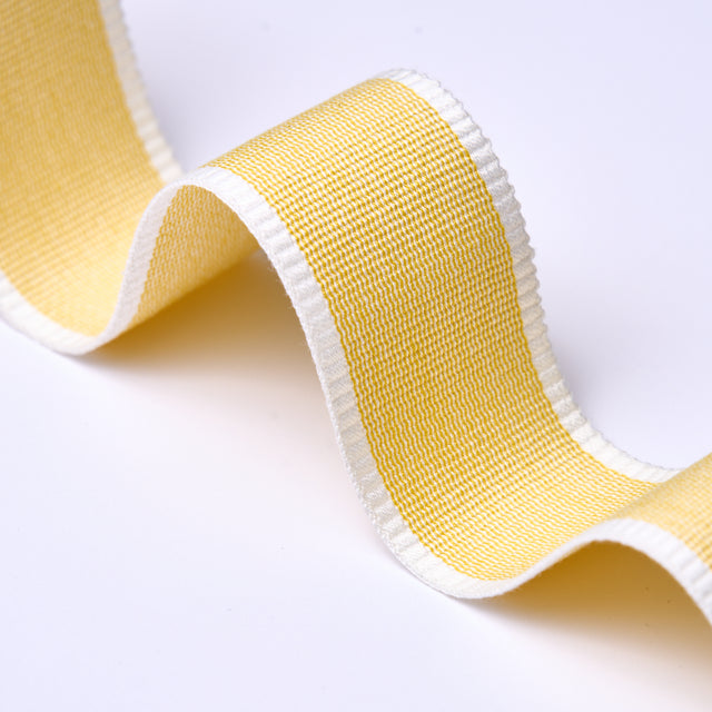 Schumacher 84080 SANDPIPER TAPE MEDIUM in YELLOW Trim - PERE