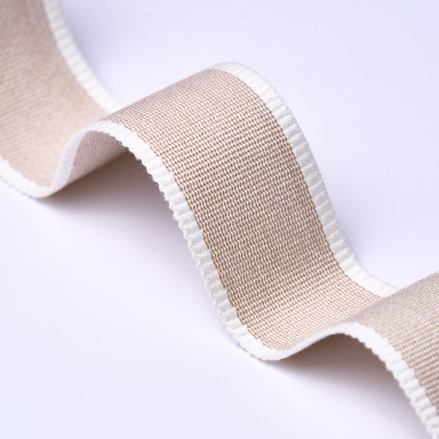 Schumacher 84081 SANDPIPER TAPE MEDIUM in NATURAL Trim - PER