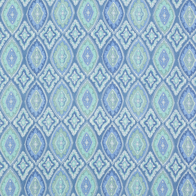 Schumacher 840B39 GILES in DELFT Fabric - RAOUL TEXTILES