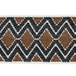 Schumacher 84102 PINULA TAPE in UMBER Trim - A RUM FELLOW