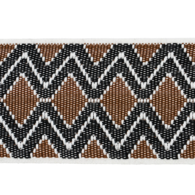 Schumacher 84102 PINULA TAPE in UMBER Trim - A RUM FELLOW