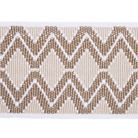 Schumacher 84103 PINULA TAPE in OYSTER Trim - A RUM FELLOW