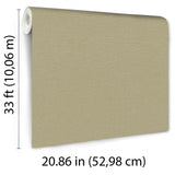 Veer Decor Linea Textile Sage Wallpaper 8411-VRTR-AA7