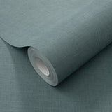 Veer Decor Linea Textile Blue Wallpaper 8411-VRTR-AA9