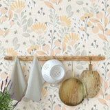Veer Decor Poetic Garden Pink Wallpaper 8411-VRTR-AB1
