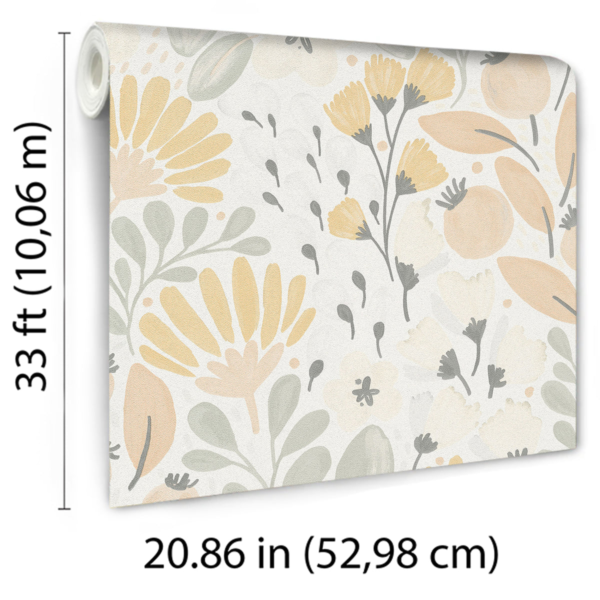 Veer Decor Poetic Garden Pink Wallpaper 8411-VRTR-AB1