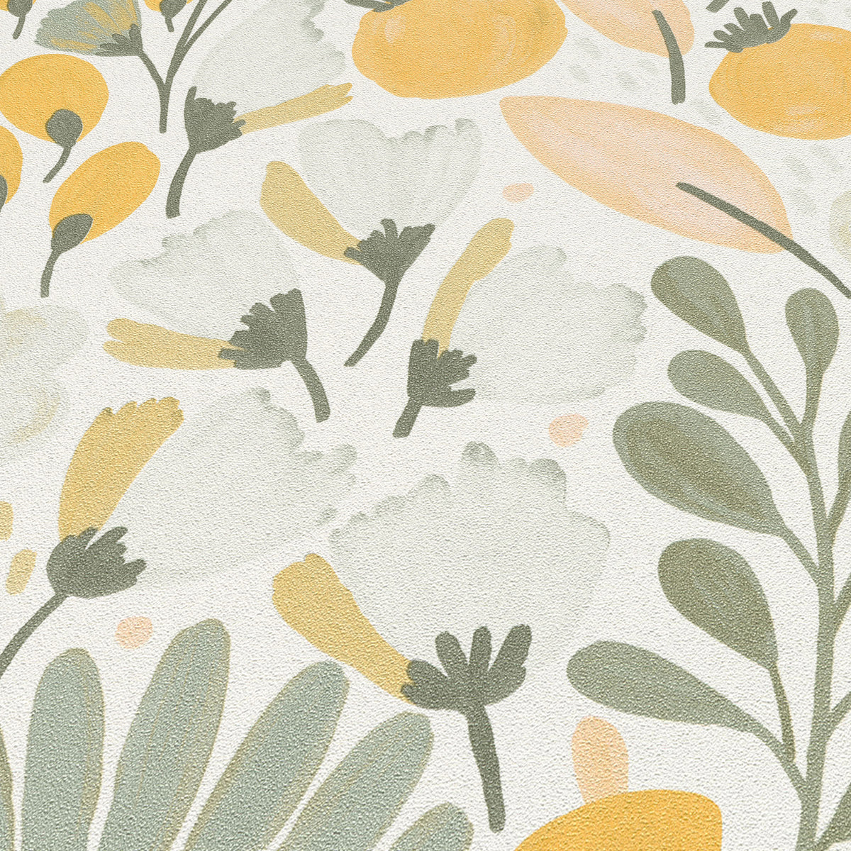 Veer Decor Poetic Garden Green Wallpaper 8411-VRTR-AB2