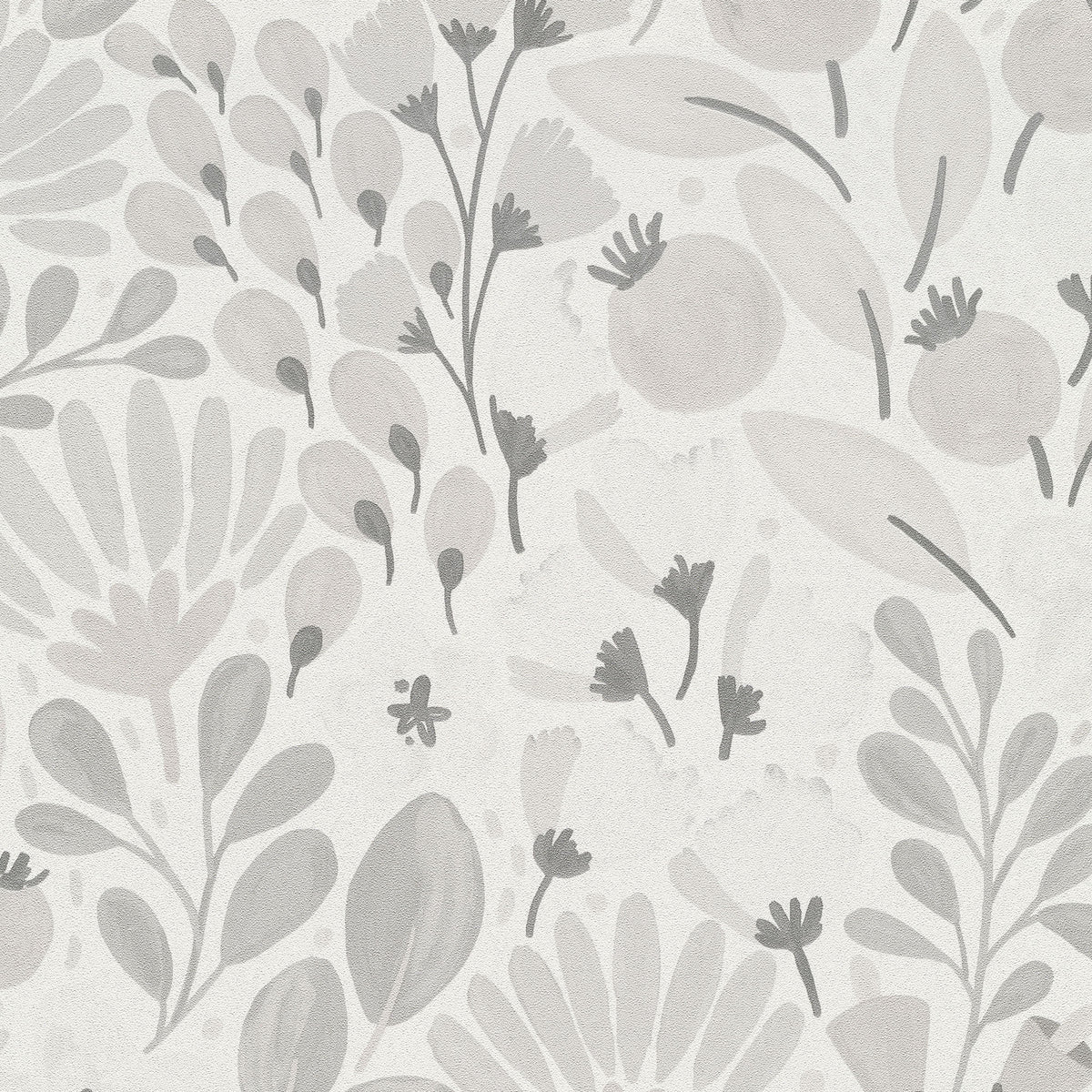 Veer Decor Poetic Garden Grey Wallpaper 8411-VRTR-AB4