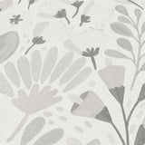 Veer Decor Poetic Garden Grey Wallpaper 8411-VRTR-AB4