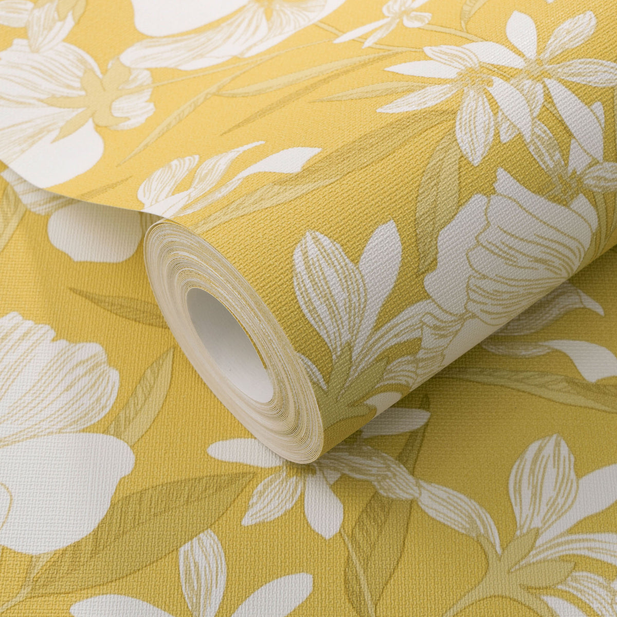 Veer Decor Floral Breeze Yellow Wallpaper 8411-VRTR-AC1