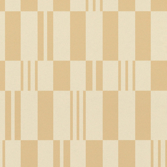 Veer Decor Sun Geo Stripe Orange Wallpaper 8411-VRTR-AD2