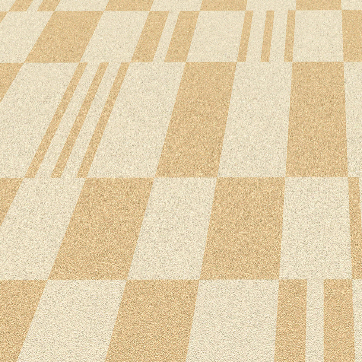 Veer Decor Sun Geo Stripe Orange Wallpaper 8411-VRTR-AD2