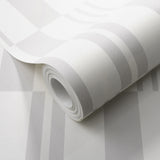 Veer Decor Sun Geo Stripe Grey Wallpaper 8411-VRTR-AD3