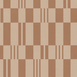 Veer Decor Sun Geo Stripe Brown Wallpaper 8411-VRTR-AD4