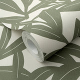 Veer Decor Shadowleaf Green Wallpaper 8411-VRTR-AE1