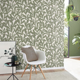 Veer Decor Shadowleaf Green Wallpaper 8411-VRTR-AE1