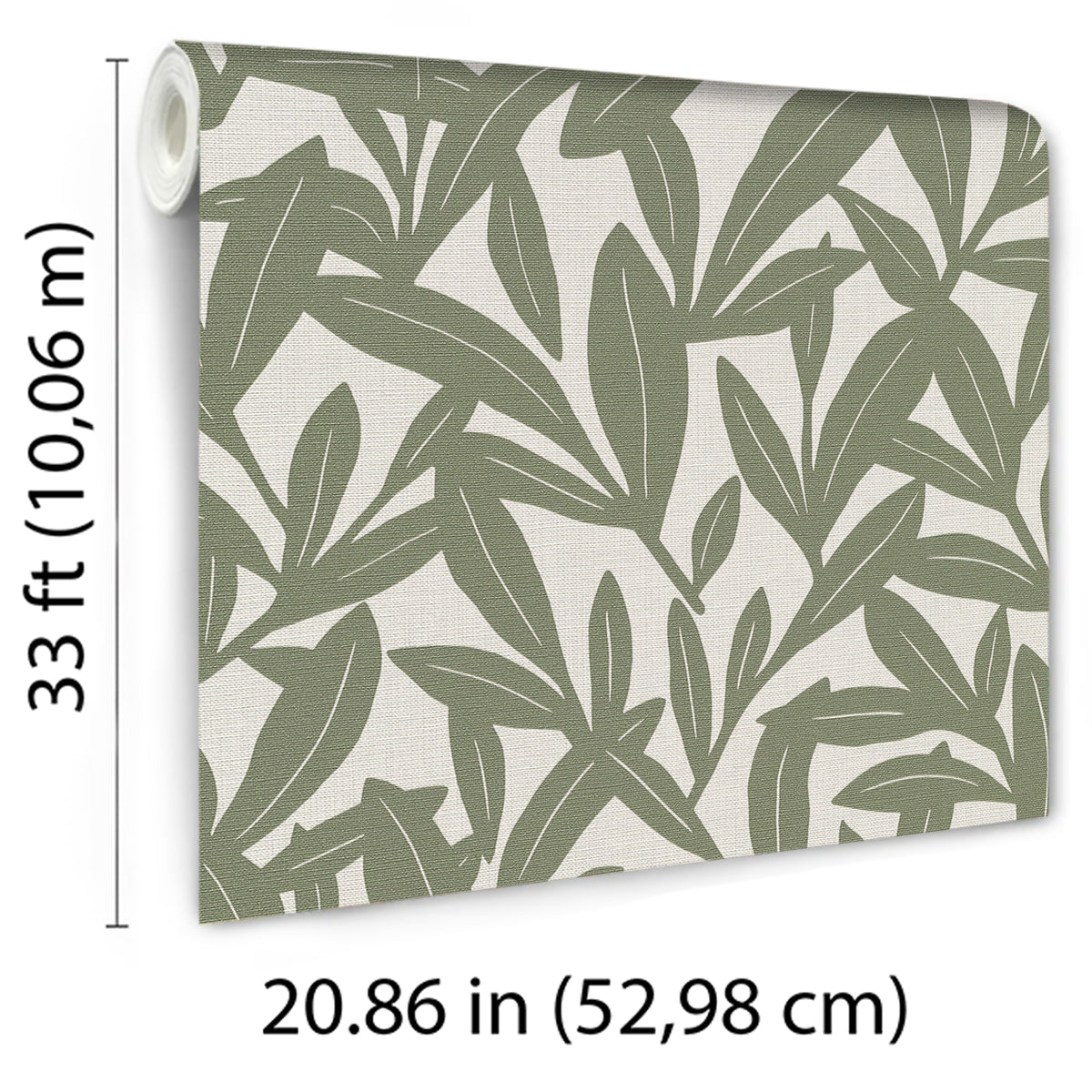 Veer Decor Shadowleaf Green Wallpaper 8411-VRTR-AE1