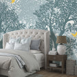 Veer Decor Forest Flight Blue Wall Mural 8411-VRTR-AF-1