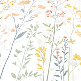 Veer Decor Meadow Rise Orange Wall Mural 8411-VRTR-AH-1