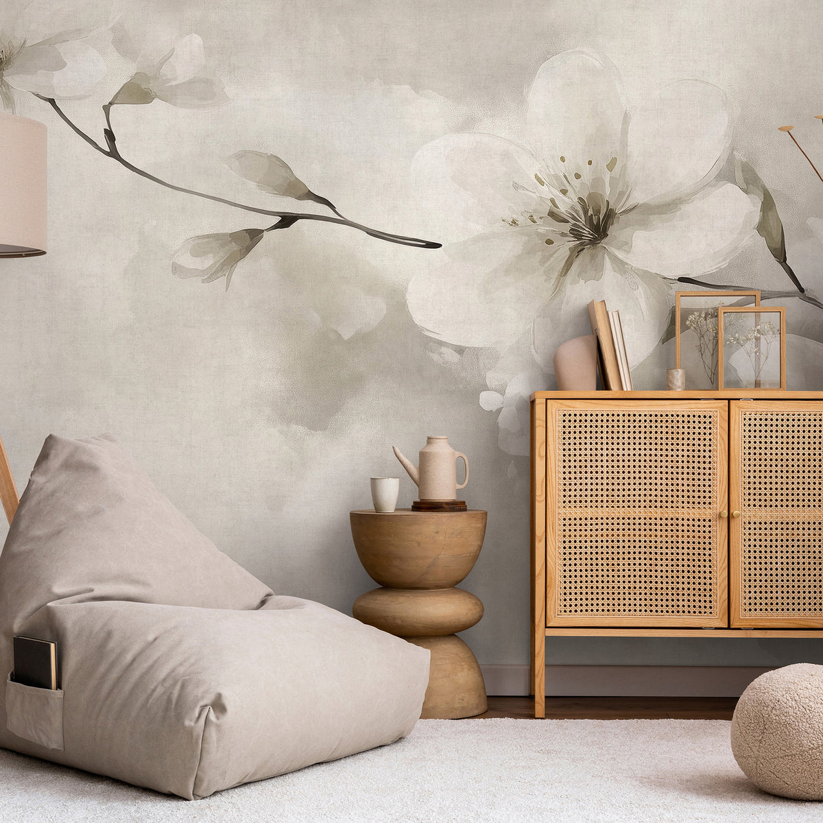 Veer Decor First Light Taupe Wall Mural 8412-VRAED-AD