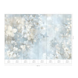 Veer Decor Auralie Blue Wall Mural 8412-VRAED-AJ