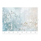 Veer Decor Cotton Haze Blue Wall Mural 8412-VRAED-AK
