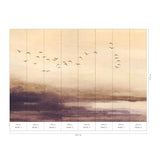 Veer Decor Silent Sky Beige Wall Mural 8412-VRAED-AM