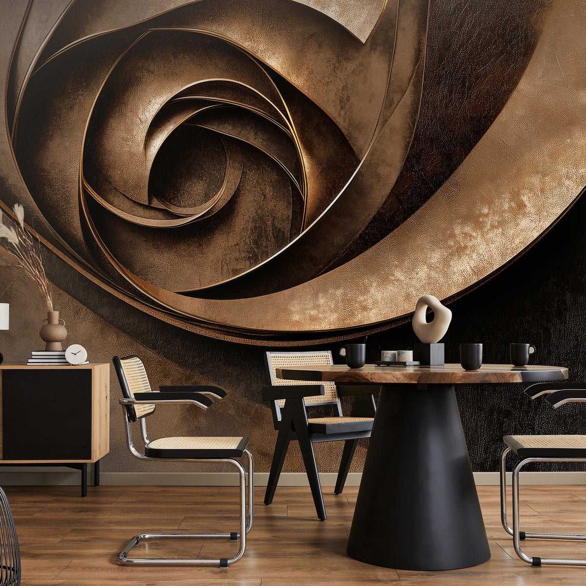 Veer Decor Core of Quiet Bronze Wall Mural 8412-VRAED-AP