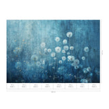 Veer Decor Twilight Bloom Blue Wall Mural 8412-VRAED-AT